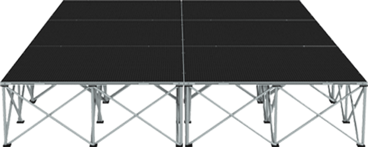 Stage Risers Render Stage Risers