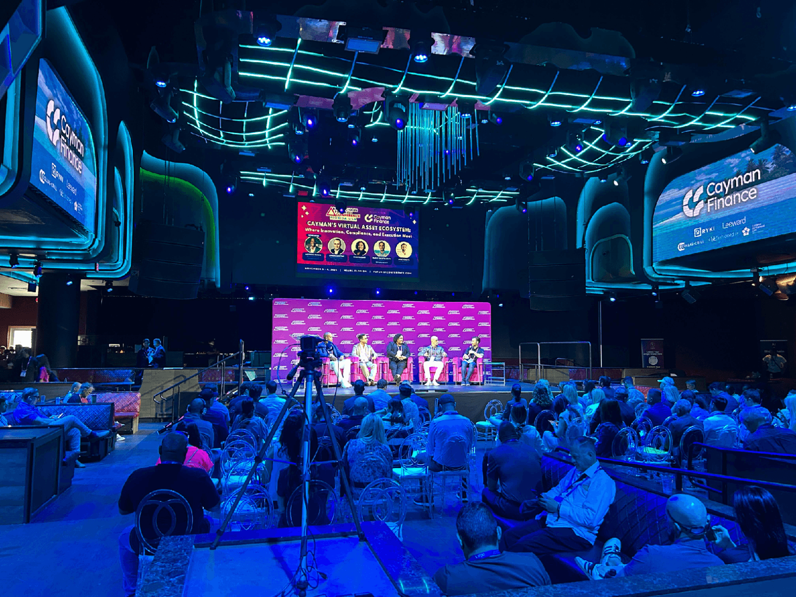 Blockchain Buzz at DAER event produced by Miami Sound Rental